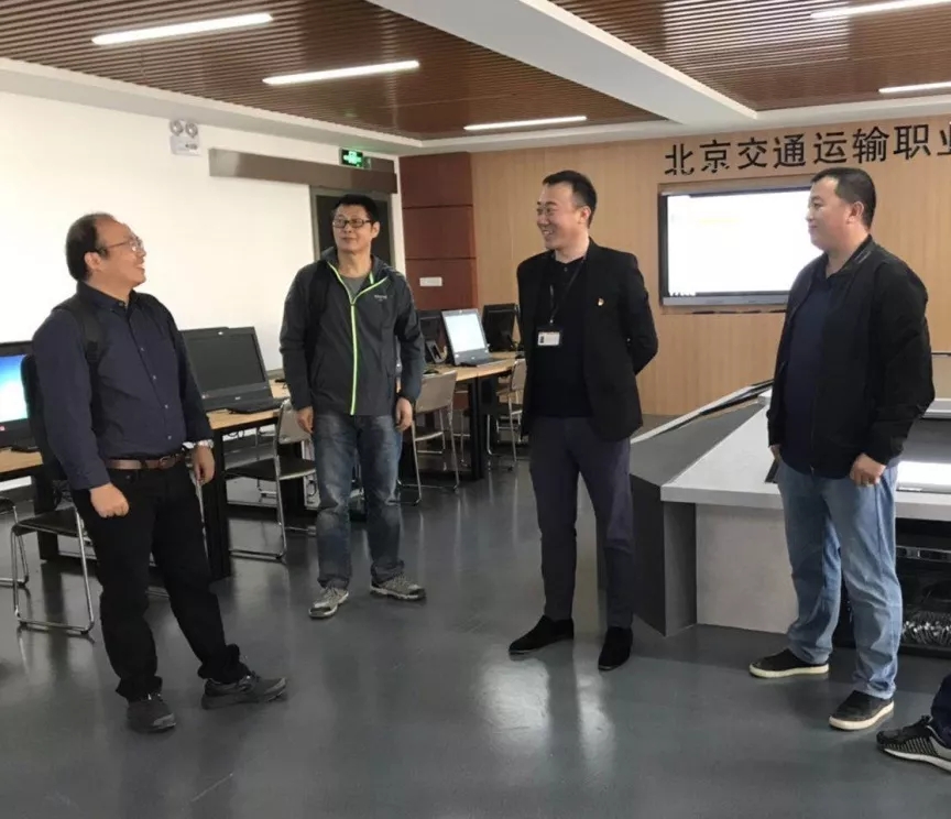 【交通管理与信息工程系】深职院智能交通技术运用专业来PP电子进行交流访谈